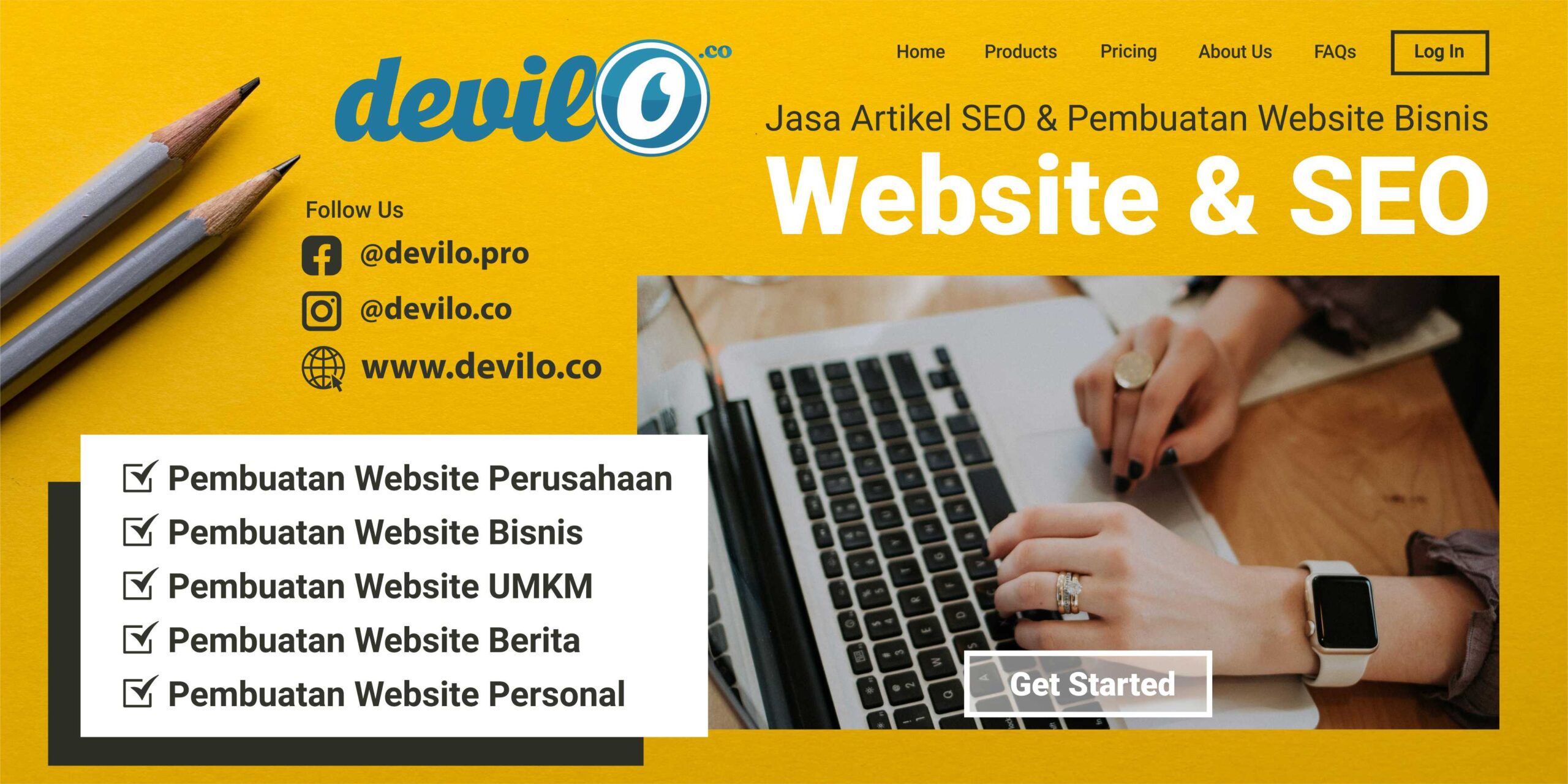 Jasa Pembuatan Website Profesional