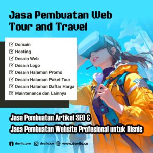 Jasa Pembuatan Web Tour and Travel