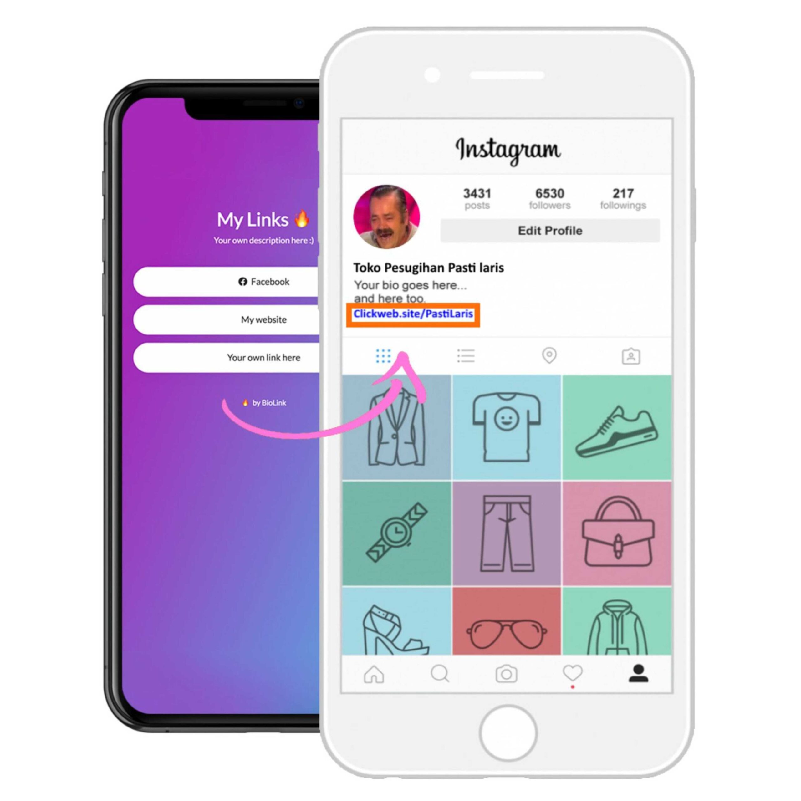 Jasa Pembuatan Biolink dan Landing Page Premium