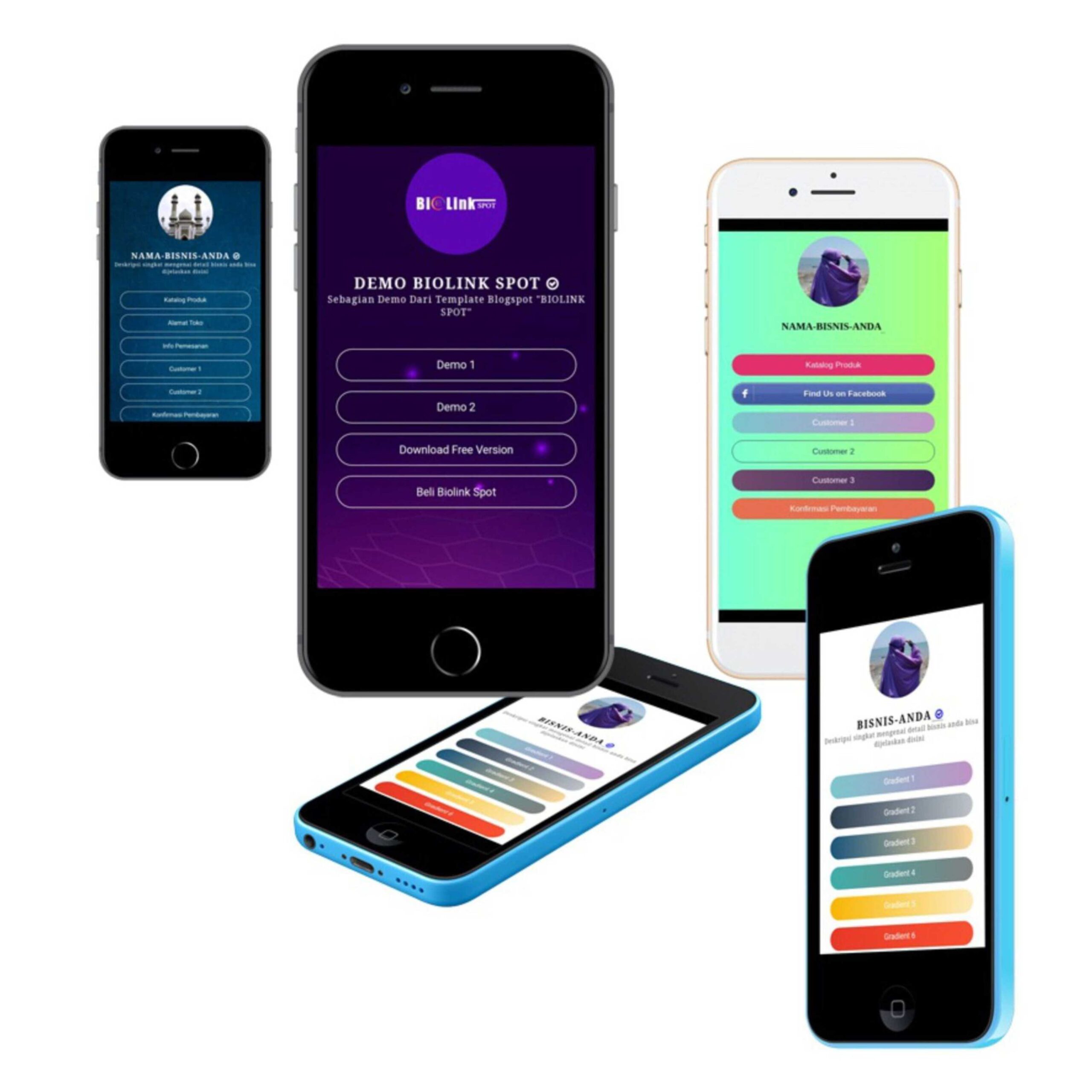 Jasa Pembuatan Biolink dan Landing Page Premium